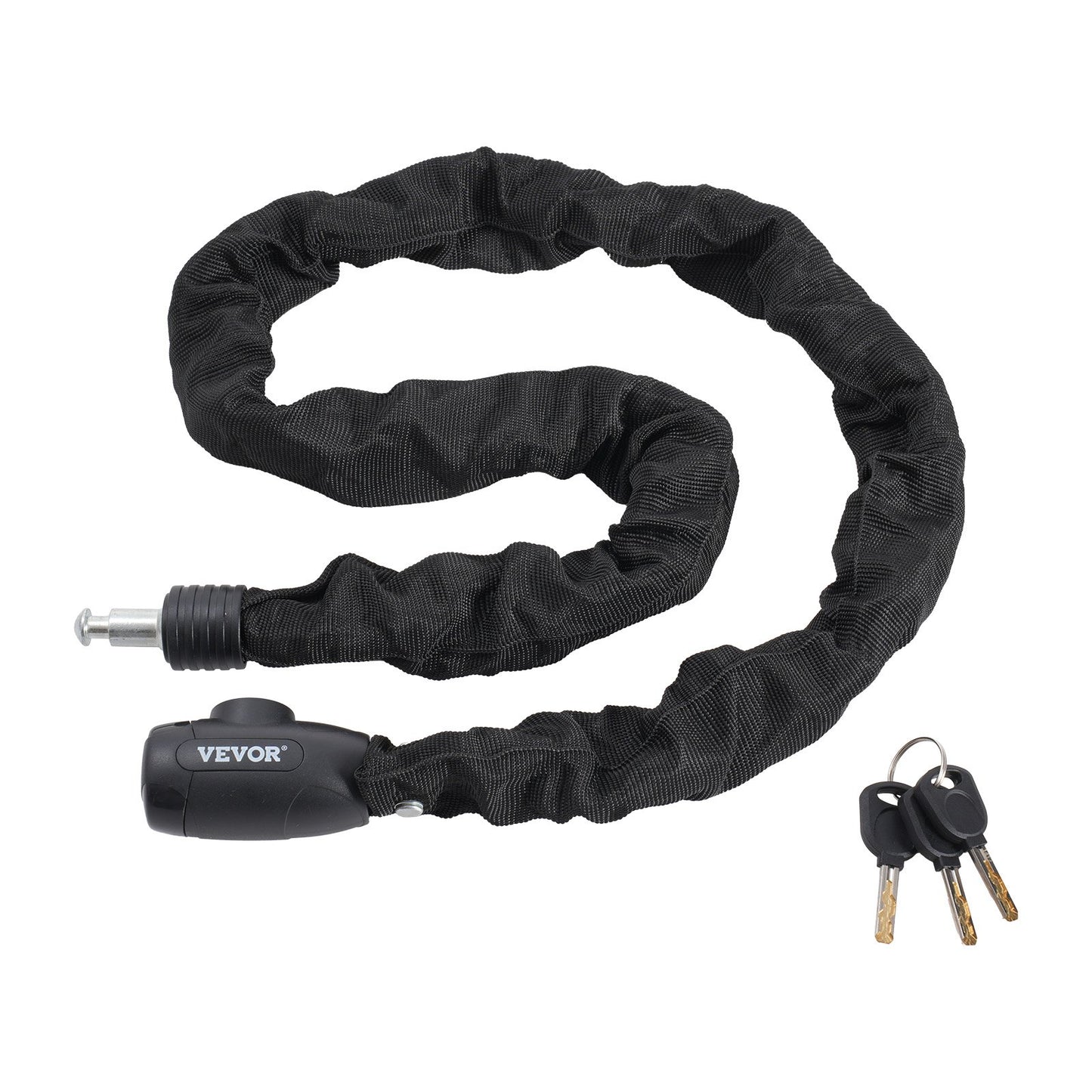 Heavy-Duty Chain Bike Lock - 1.2m