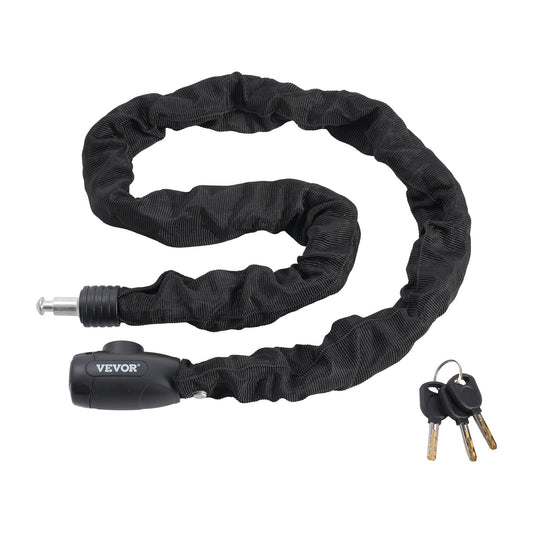 Heavy-Duty Chain Bike Lock - 1.2m