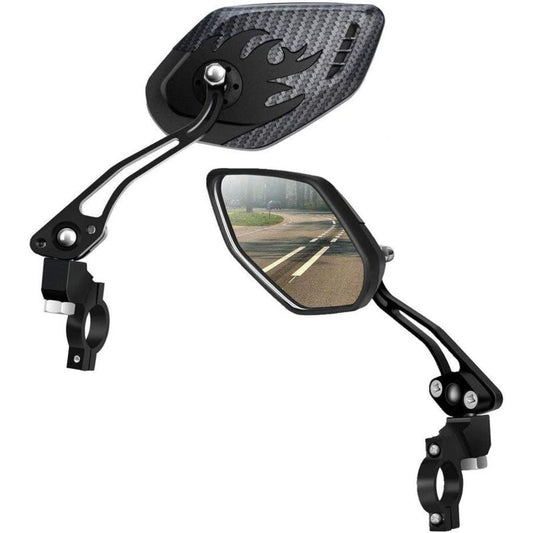 Deluxe Bike Mirrors - 360° Adjustment