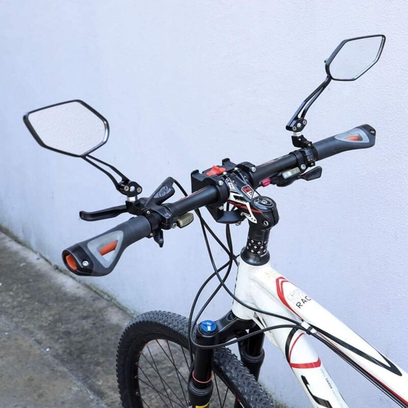 Deluxe Bike Mirrors - 360° Adjustment